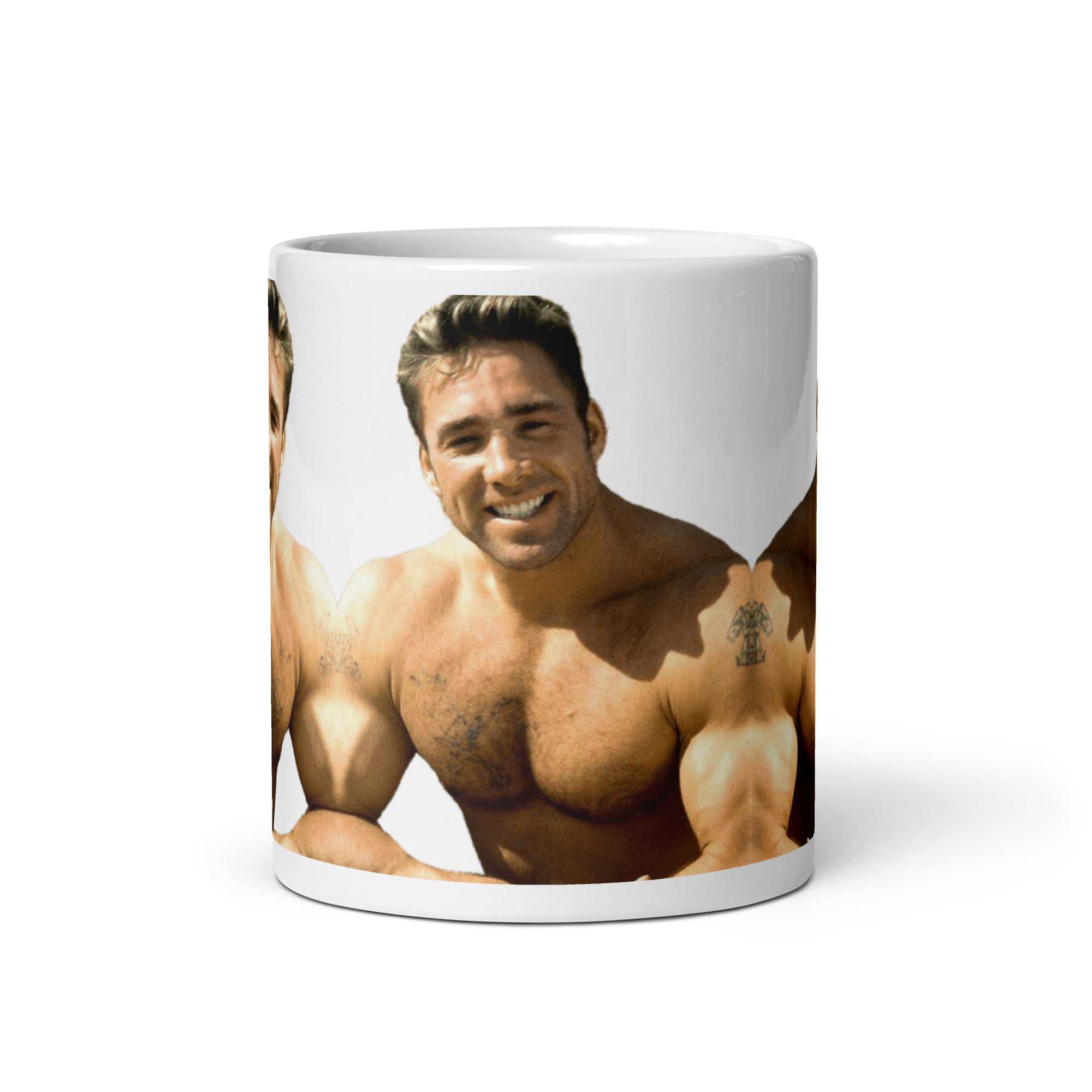 Billy Herrington Aniki Meme Coffee Mug - Image 4