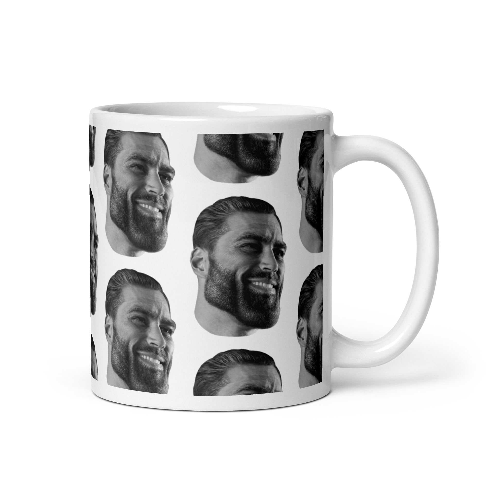Giga Chad Meme Coffee Mug - Image 2