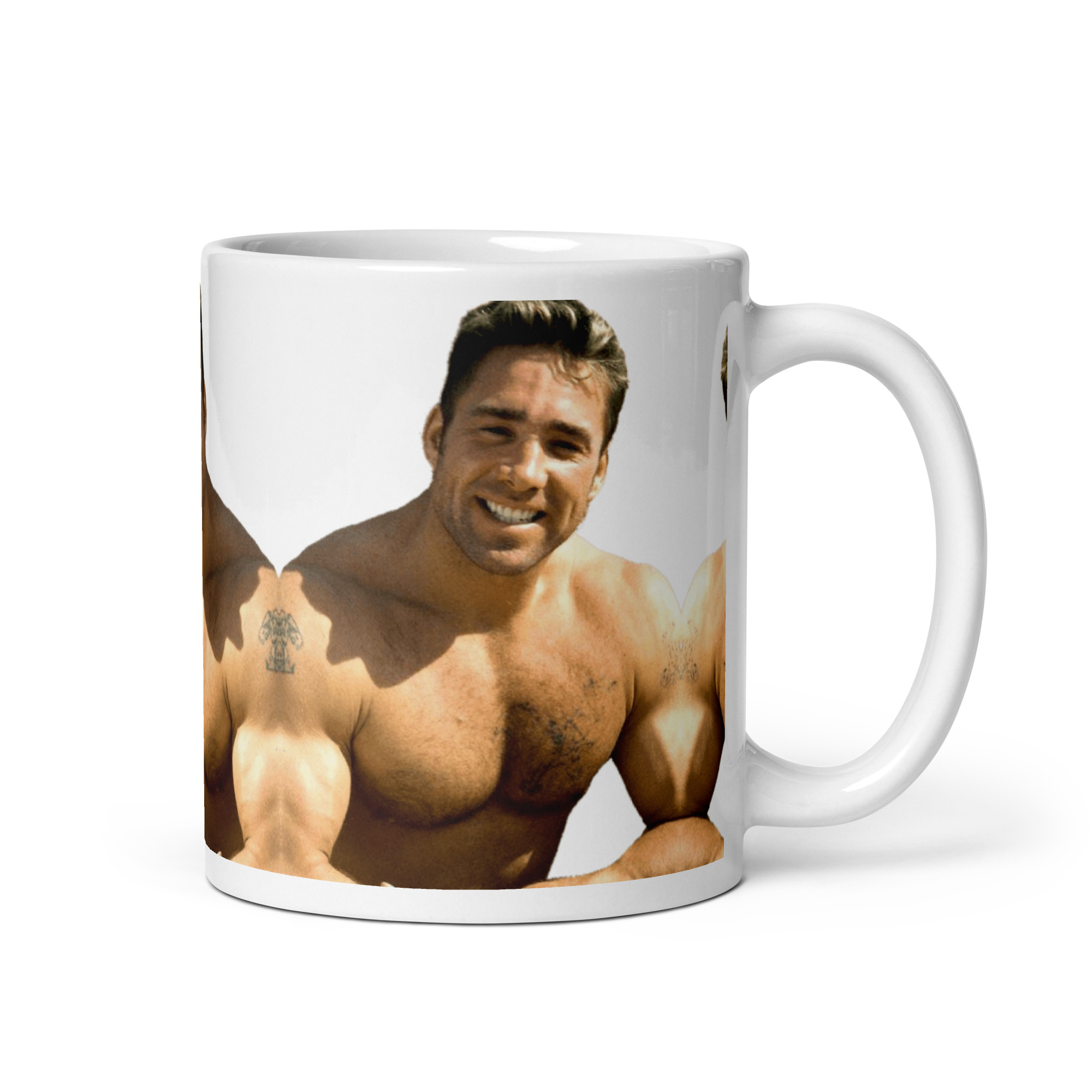Billy Herrington Aniki Meme Coffee Mug - Image 2