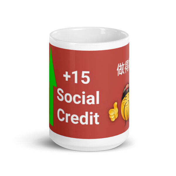 +15 Social Credit Chinese Meme Coffee Mug