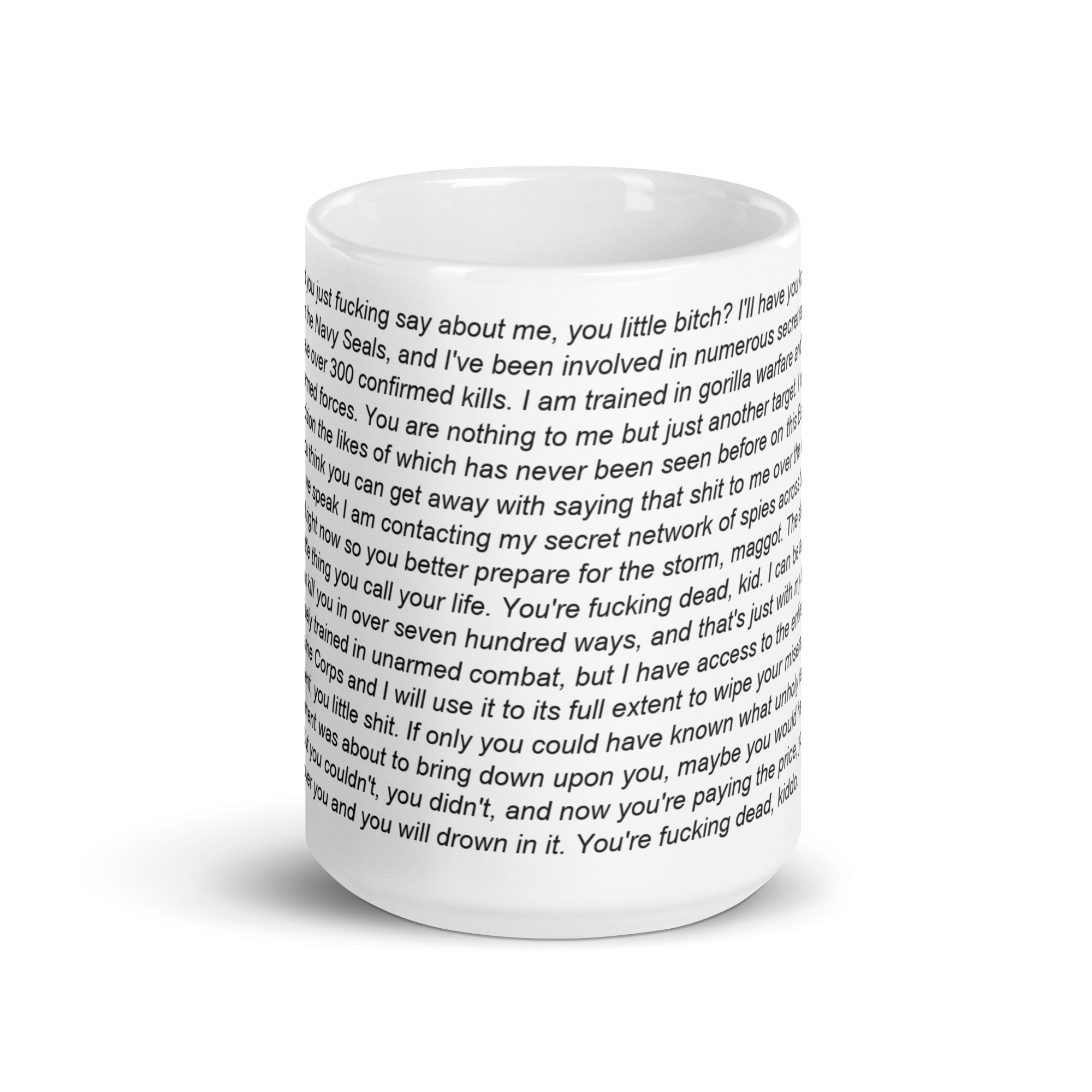 Navy Seals Copy Pasta Meme Coffee Mug