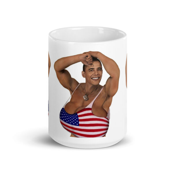 Obama Tiddies American Meme Coffee Mug