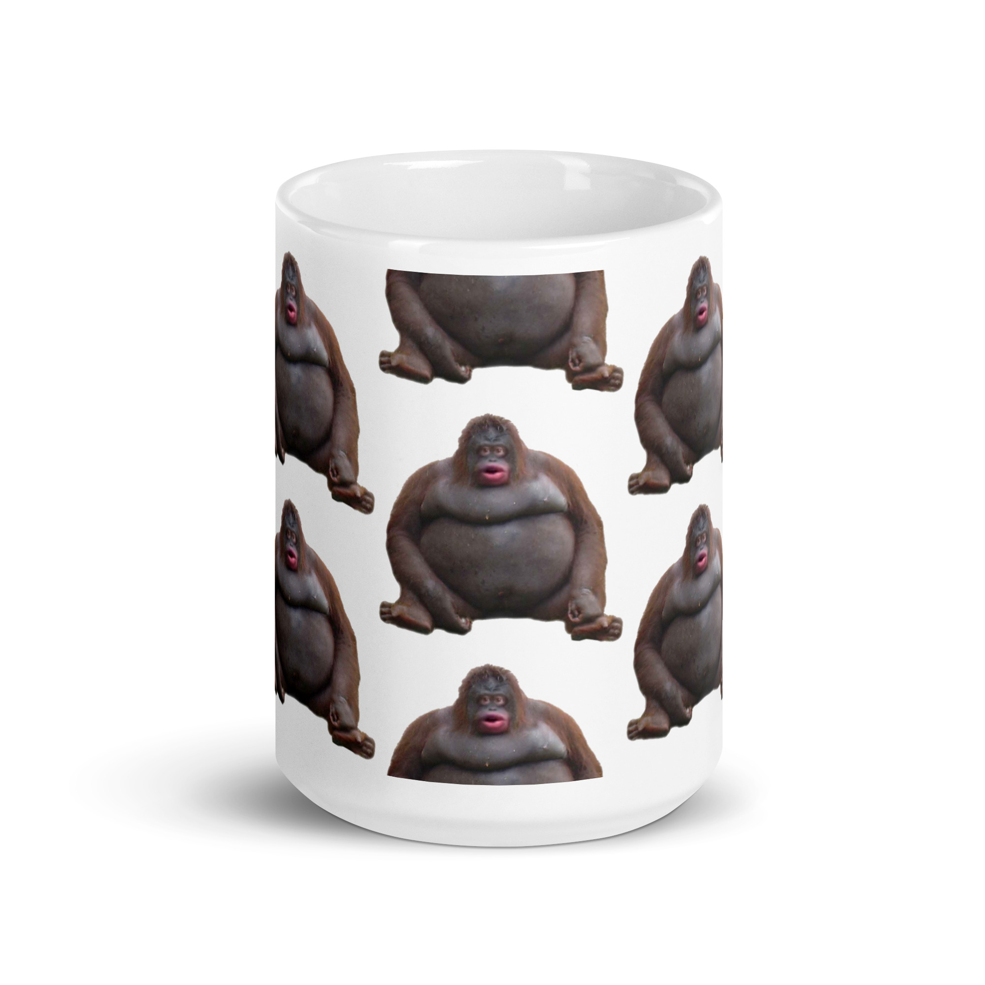 Uh Oh Stinky Monke Meme Coffee Mug