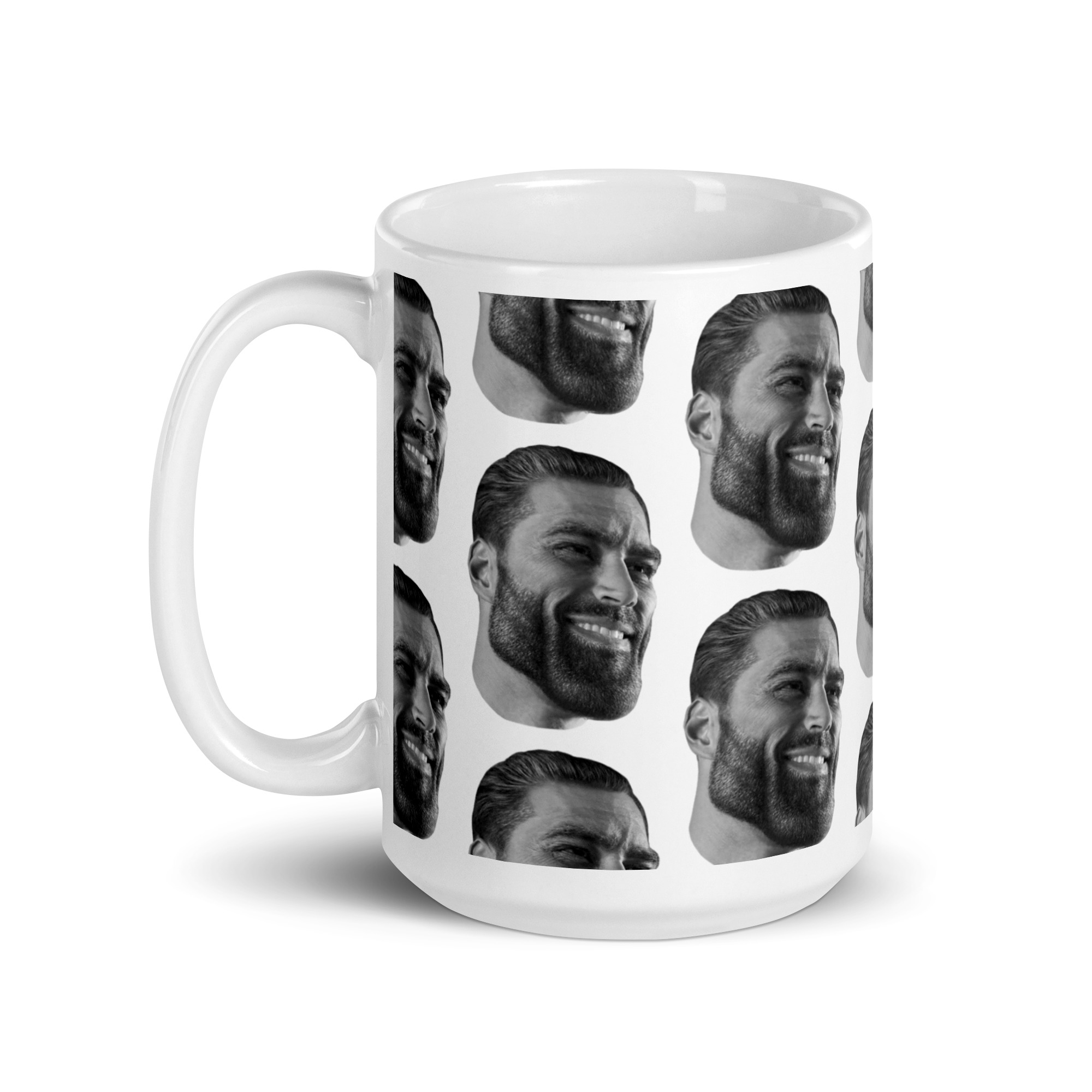 Giga Chad Meme Coffee Mug - Image 6