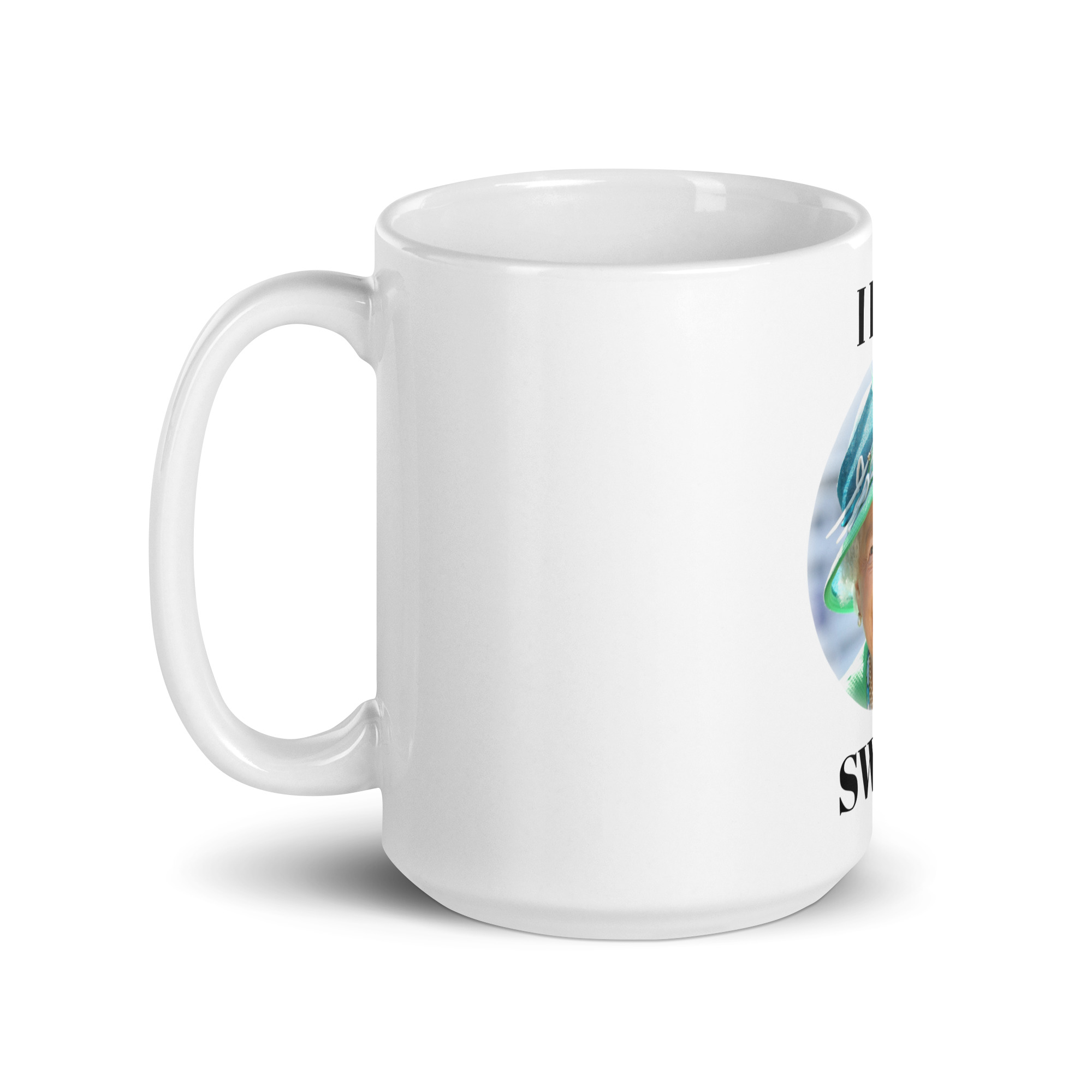 Queen Elizabeth Swans Coffee Mug - Image 6