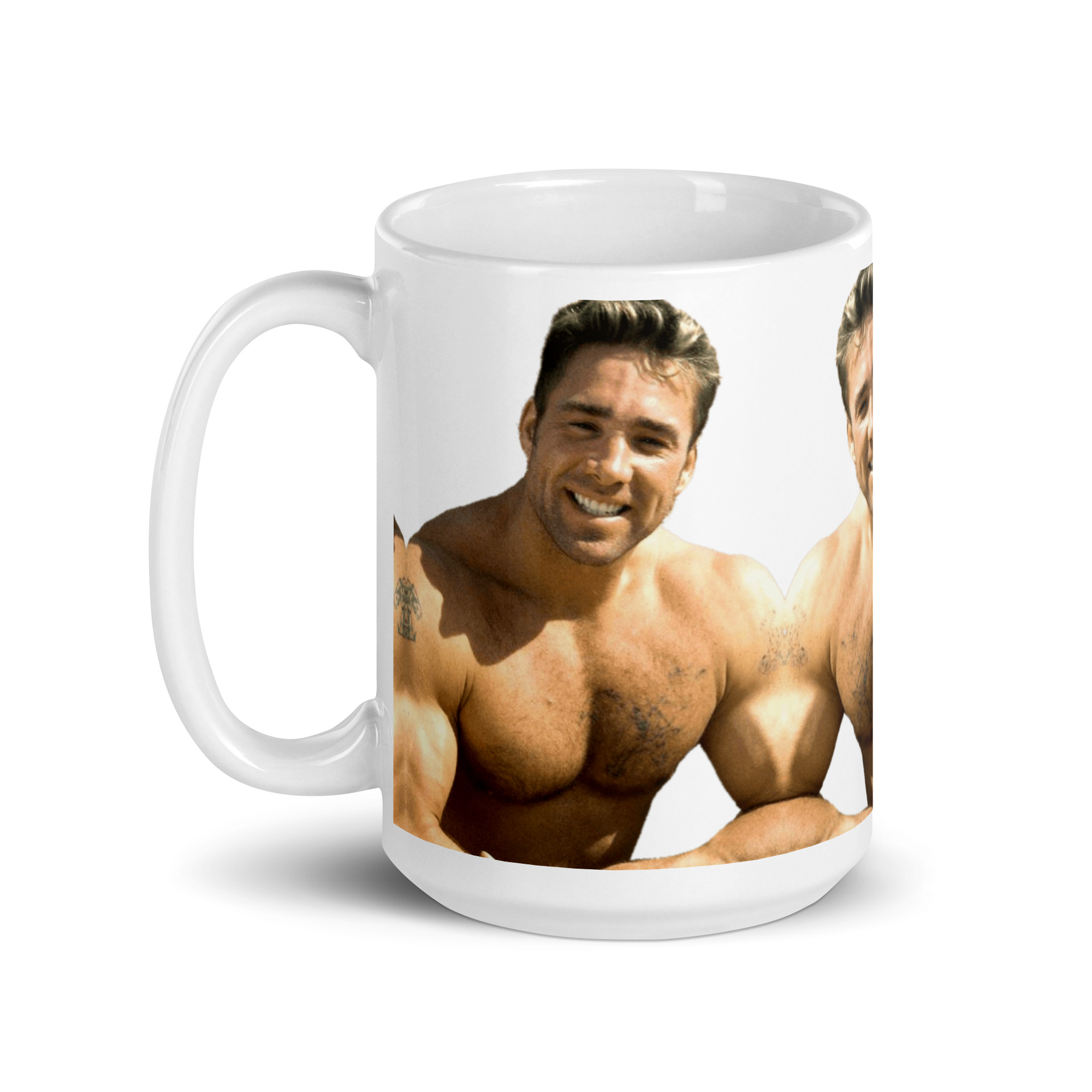 Billy Herrington Aniki Meme Coffee Mug - Image 6