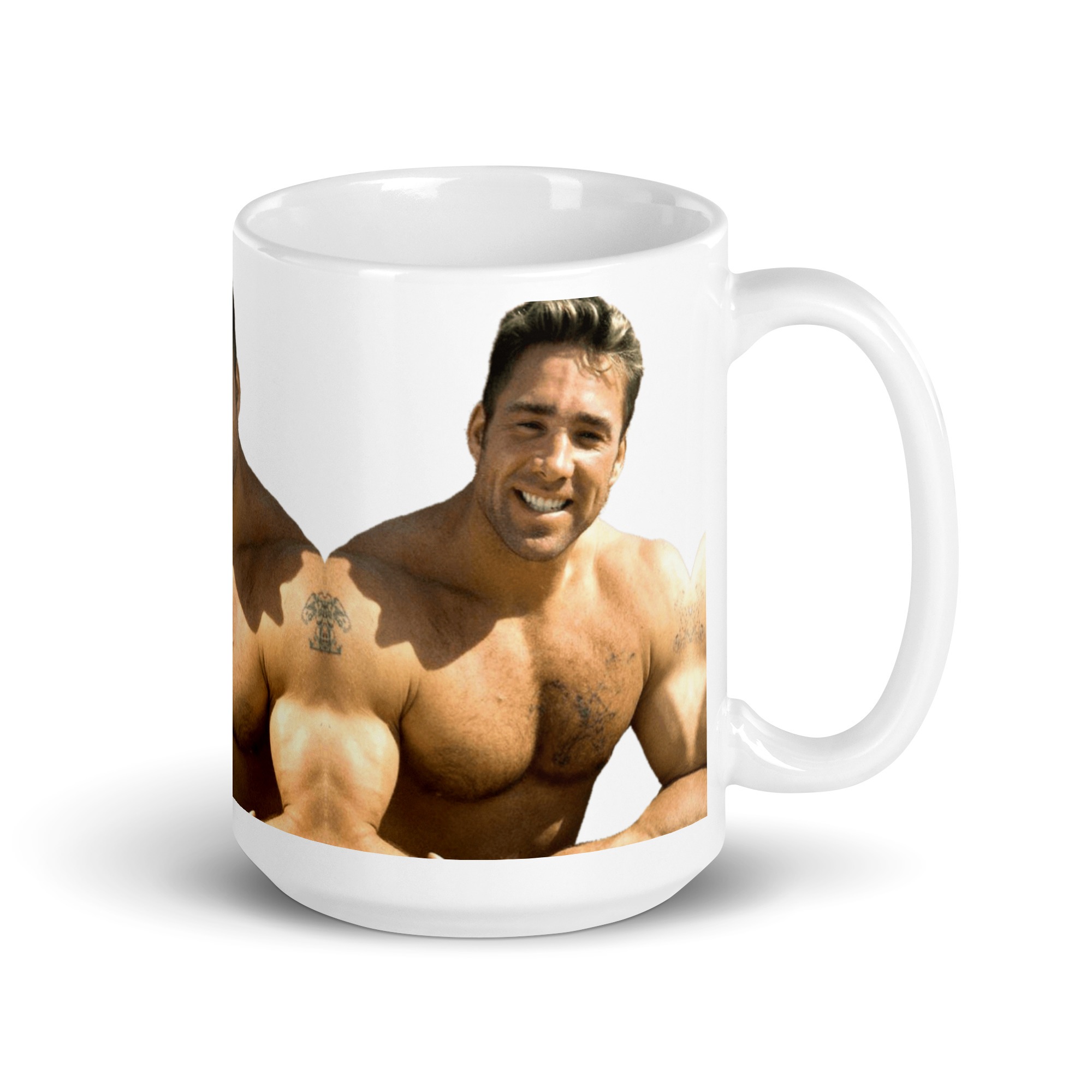 Billy Herrington Aniki Meme Coffee Mug - Image 5